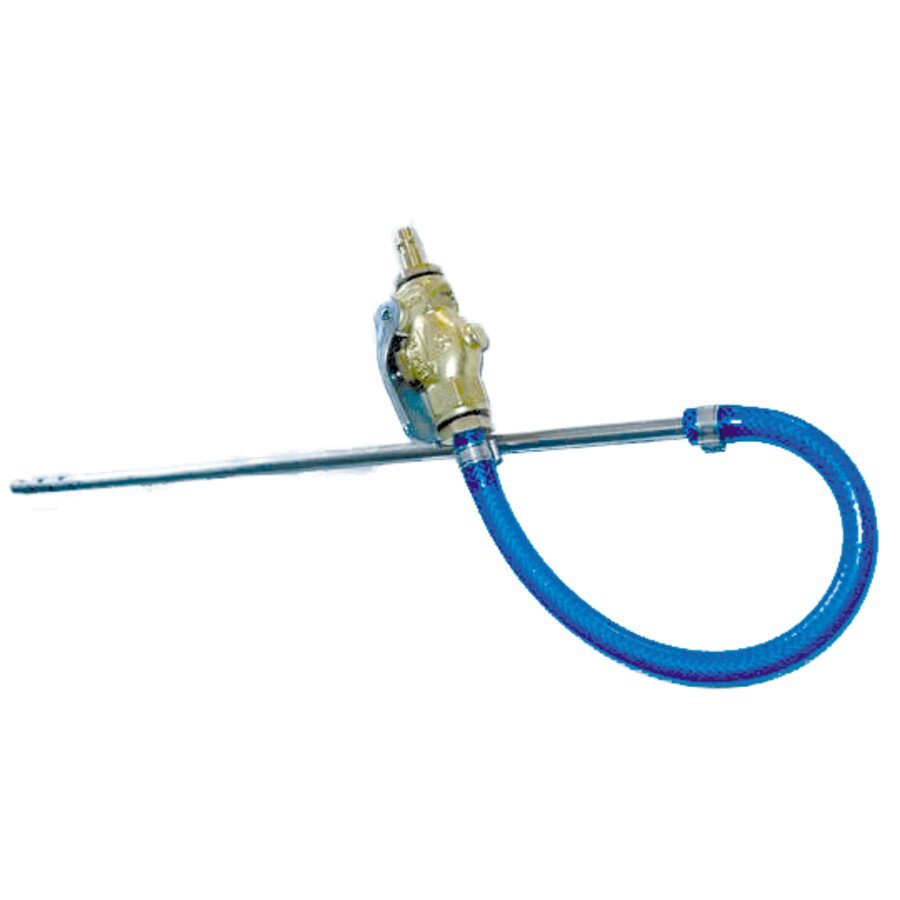 Befülladapter mit Kugelhahn, für schnelle und effektive Befüllung von Einweg-Stausäcken Befülladapter mit Kugelhahn, für schnelle und effektive Befüllung von Einweg-Stausäcken