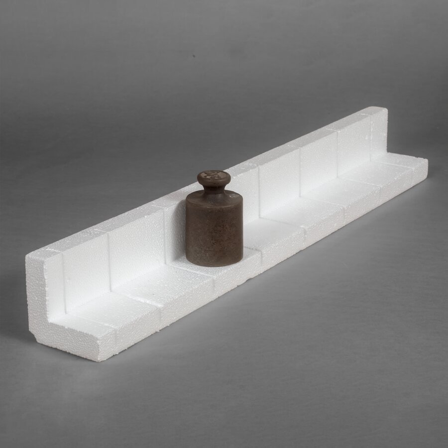 Polsterschutzleiste aus EPS Polsterschutzleiste aus EPS