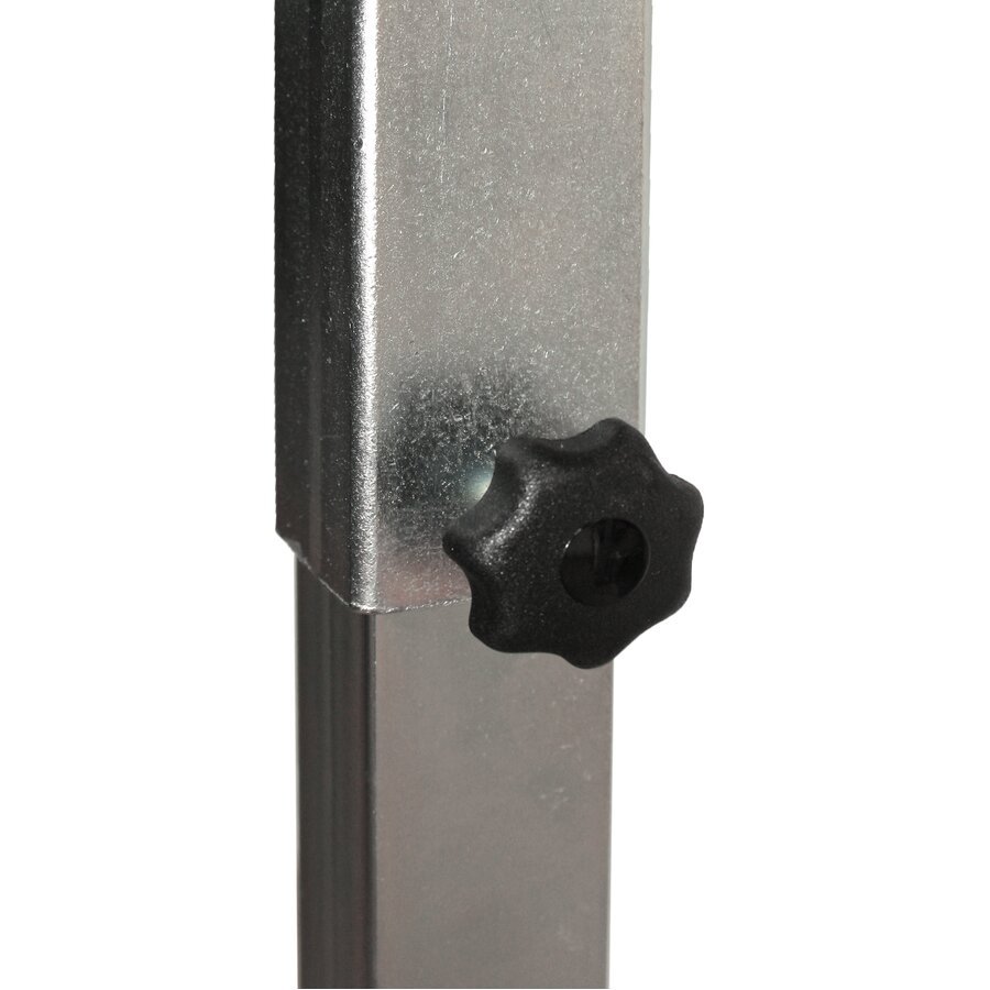 Verzinktes Kopf- und Fußteil mit Sternschrauben verschraubbar Verzinktes Kopf- und Fußteil mit Sternschrauben verschraubbar