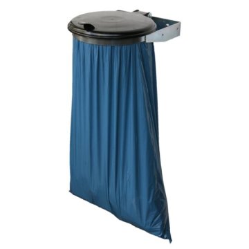 Stabiler Müllsackhalter zur Wandbefestigung für Müllsäcke mit 70 - 120 Liter