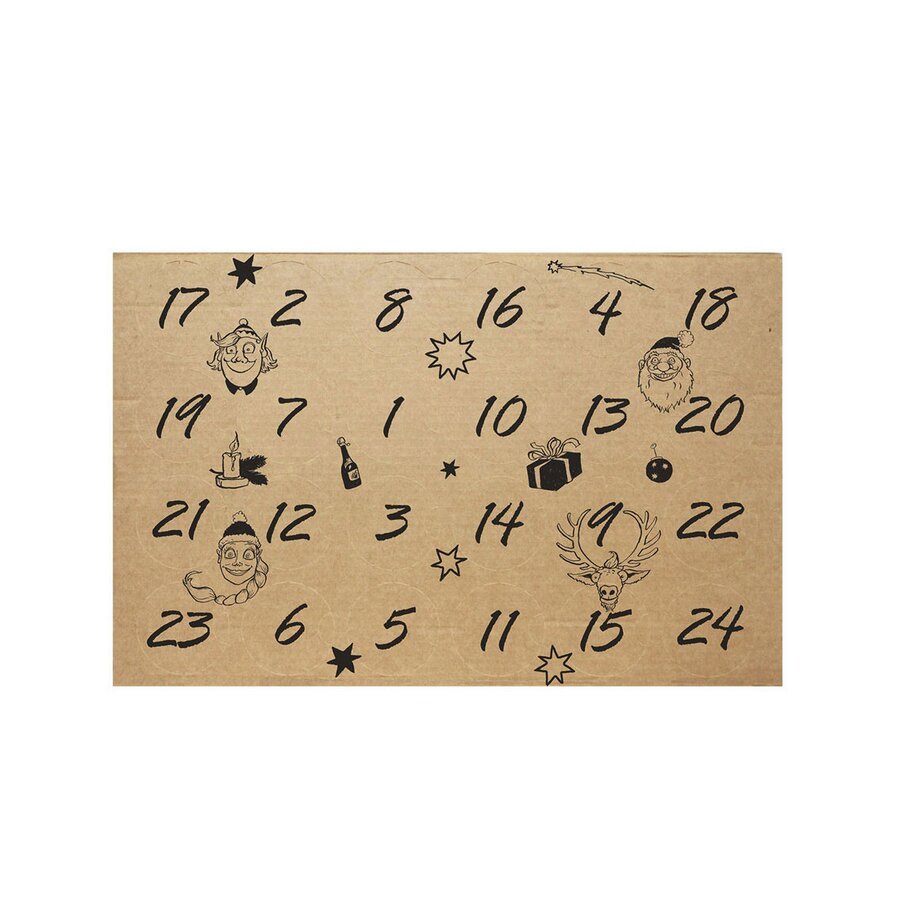 Bier Adventskalender für 24 Flaschen Bier Adventskalender für 24 Flaschen