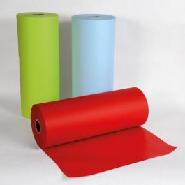 Farbiges Seidenpapier auf der Rolle Farbiges Seidenpapier auf der Rolle