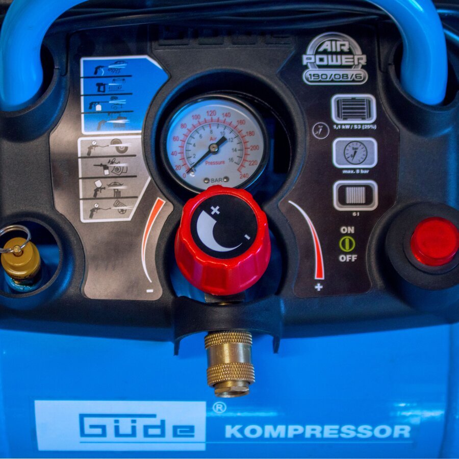 Misst den Kesseldruck und macht ihn sichtbar: Zeiger-Manometer Misst den Kesseldruck und macht ihn sichtbar: Zeiger-Manometer