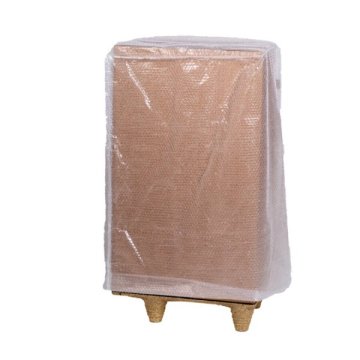 Haube aus Luftpolsterfolie für Rundumschutz vor Staub und Nässe