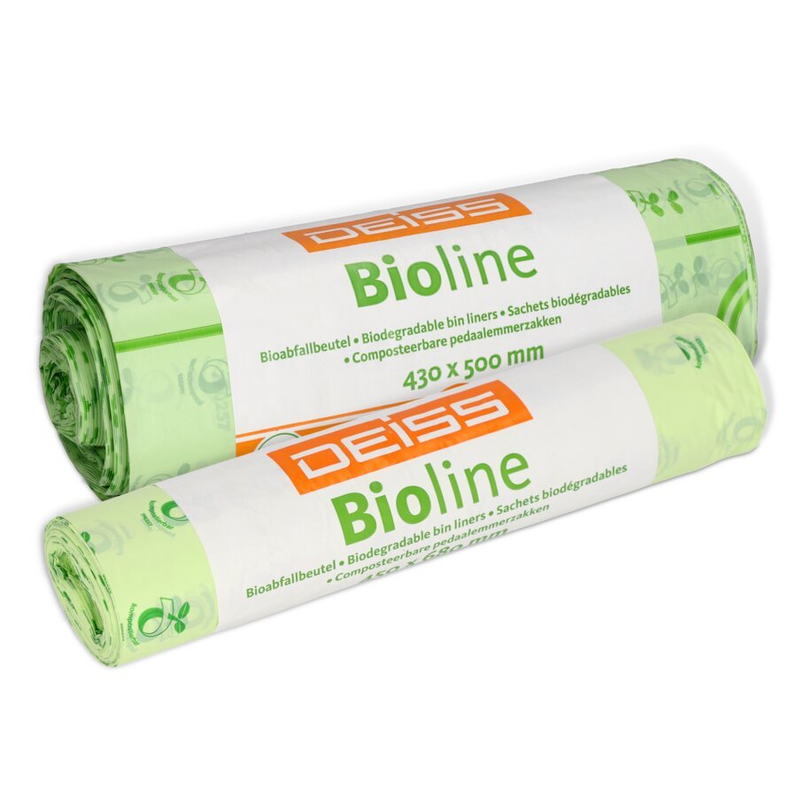 Kompostierbare Abfallsäcke für Biomüll Kompostierbare Abfallsäcke für Biomüll