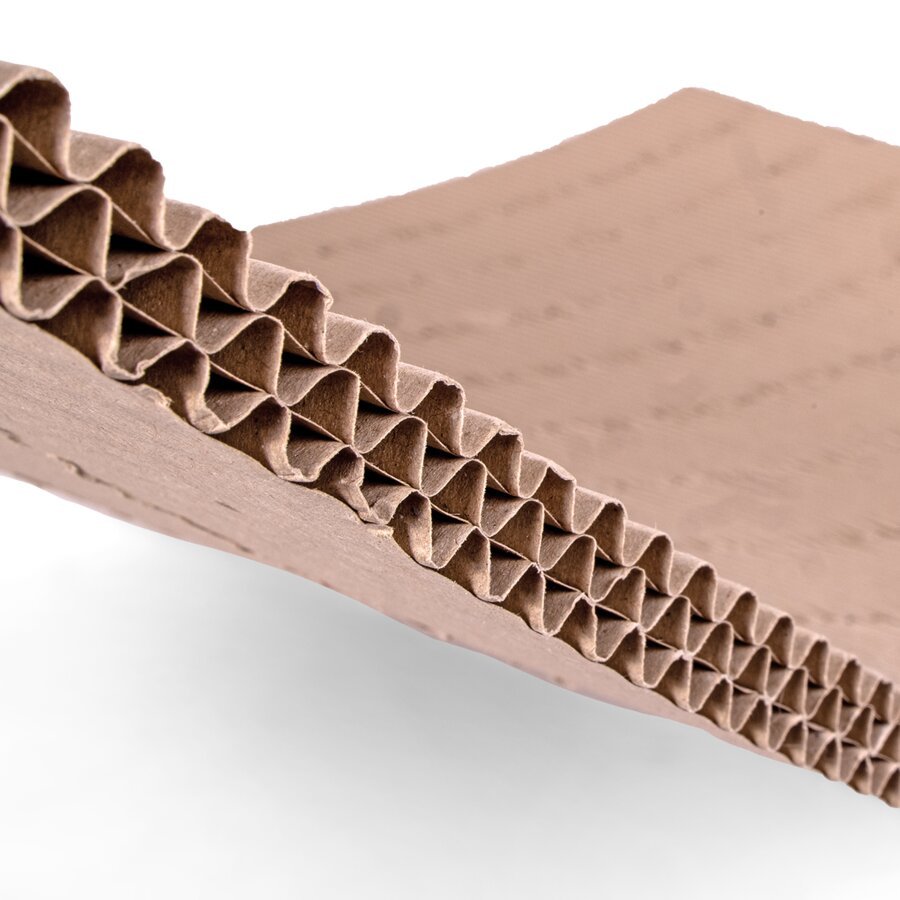 Packplatte, offene Welle mit Perforierung Packplatte, offene Welle mit Perforierung