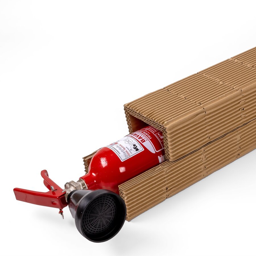 2 U-Profile für optimalen Rundumschutz Rundumverpackung mit 2 U-Profilen