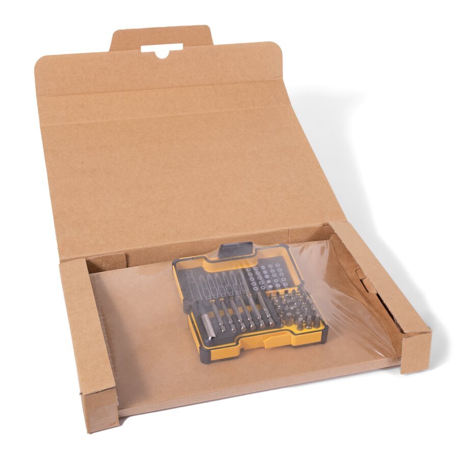 Die Folien-Fixierverpackungen sind als 1-teilige Ausführung.... Die Folien-Fixierverpackungen sind als 1-teilige Ausführung....