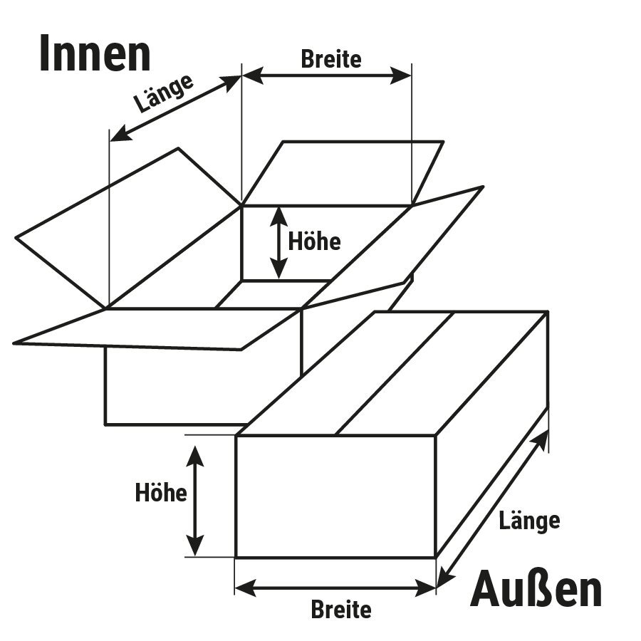 Kartons für Hermes S-Paket 25kg Kartons für Hermes S-Paket 25kg
