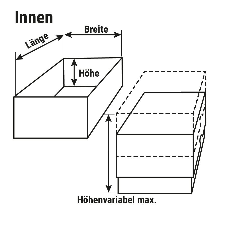 Stülpdeckelkarton aus Graspapier Stülpdeckelkarton aus Graspapier
