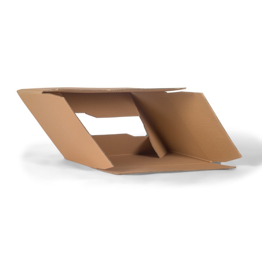 Innenansicht des Blitzbodenkartons Ansicht von Innen