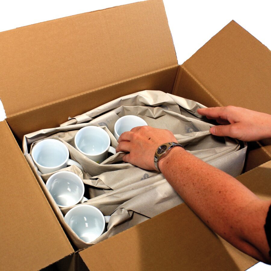 Das Papier bietet für kleine, einzelne Produkte hervorragenden Schutz Das Papier bietet für kleine, einzelne Produkte hervorragenden Schutz