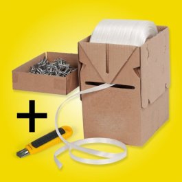 Textil-Umreifungsband + Zubehör Sparset Textil-Umreifungsband + Zubehör Sparset