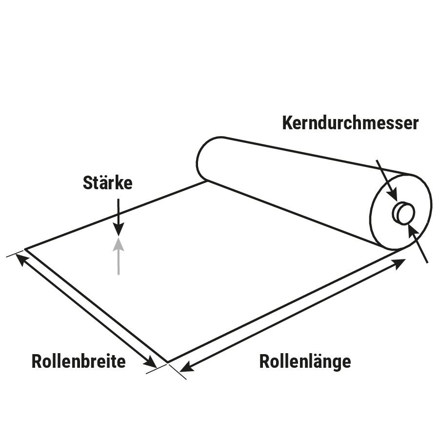 Handstretchfolie, vorgedehnt Handstretchfolie, vorgedehnt