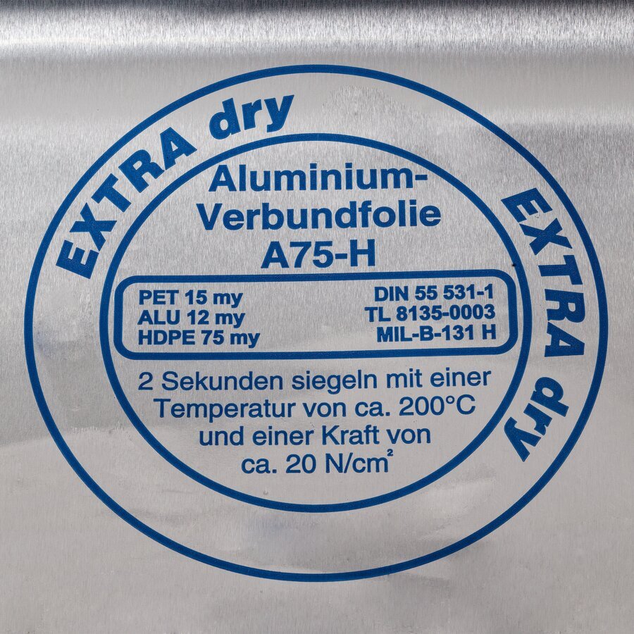 Aluminiuim-Verbundfolie extra dry Aluminiuim-Verbundfolie extra dry