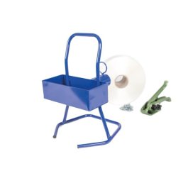 Abroller für Textil-Umreifungsband, tragbar Abroller für Textil-Umreifungsband, tragbar