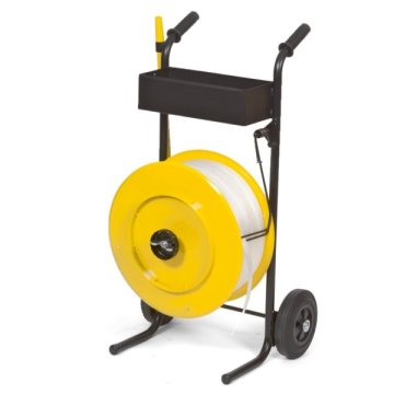 Abroller, für Komposit-Band mit Behälter