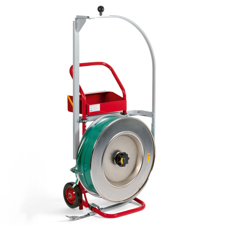 Abrollwagen mit Palettierhilfe Abrollwagen mit Palettierhilfe